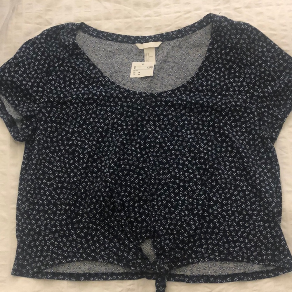 Blue Short/Tied Top